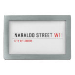 Naraldo Street  Belt Buckle