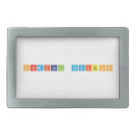 Chemical Revision  Belt Buckle