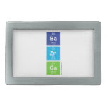 Ba
 Zn
 Ga  Belt Buckle