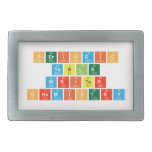 Periodic
 Table
 Writer
 Chemistry  Belt Buckle
