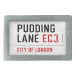 PUDDING LANE  Belt Buckle