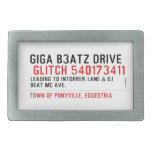 Giga B3atz Drive   Belt Buckle