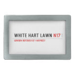 white hart lawn  Belt Buckle