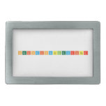 PeriodicTableWriter  Belt Buckle