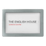 The English HOUSE  Belt Buckle