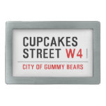 cupcakes Street  Belt Buckle
