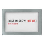 Best In Show   Belt Buckle