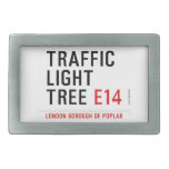traffic light tree  Belt Buckle
