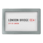 London Bridge  Belt Buckle