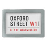 oxford street  Belt Buckle