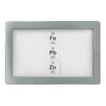 Fe
 Pb
 Zn  Belt Buckle