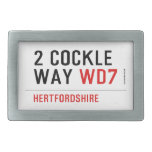 2 Cockle Way  Belt Buckle