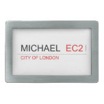 Michael   Belt Buckle