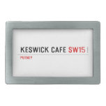 Keswick Cafe  Belt Buckle