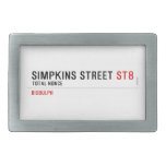 Simpkins Street  Belt Buckle