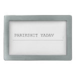 Parikshit yadav  Belt Buckle