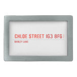 chloe Street  Belt Buckle