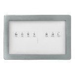 Brown Hall 
   Belt Buckle