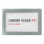 London vegan  Belt Buckle