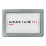 Barcombe Avenue  Belt Buckle