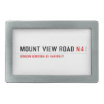 MOUNT VIEW ROAD  Belt Buckle