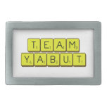 Team
 Yabut  Belt Buckle