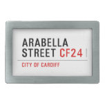 Arabella Street  Belt Buckle