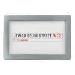 Jewad Selim Street  Belt Buckle