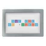 Feliz dia 
 do Quimico  Belt Buckle