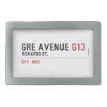 GRE AVENUE  Belt Buckle