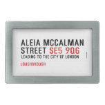 Aleia Mccalman Street  Belt Buckle