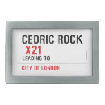 Cedric rock   Belt Buckle