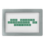 Feliz navidad 
 Laboratorio de
  química   Belt Buckle