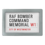raf bomber command memorial  Belt Buckle