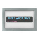 abbey wood boys   Belt Buckle
