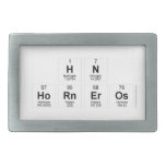 Hn
 Horneros  Belt Buckle