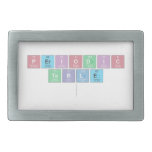 Periodic
 Table
   Belt Buckle