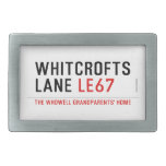whitcrofts lane  Belt Buckle