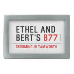 ETHeL and Bert’s  Belt Buckle