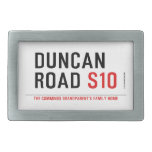 Duncan  Road  Belt Buckle
