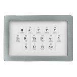 Happy
 Birthday
 Soham  Belt Buckle