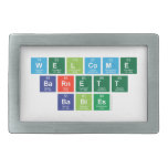Welcome
 Barnett
 Babies  Belt Buckle