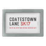 Coatestown Lane  Belt Buckle