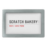 SCRATCH BAKERY  Belt Buckle