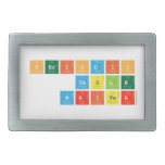 Periodic
 Table
 Writer  Belt Buckle
