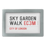 sky garden walk  Belt Buckle