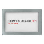 Triumphal Crescent  Belt Buckle