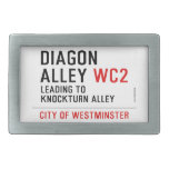 Diagon  Alley  Belt Buckle