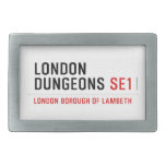london dungeons  Belt Buckle