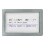 BÜLENT BULUT  Belt Buckle